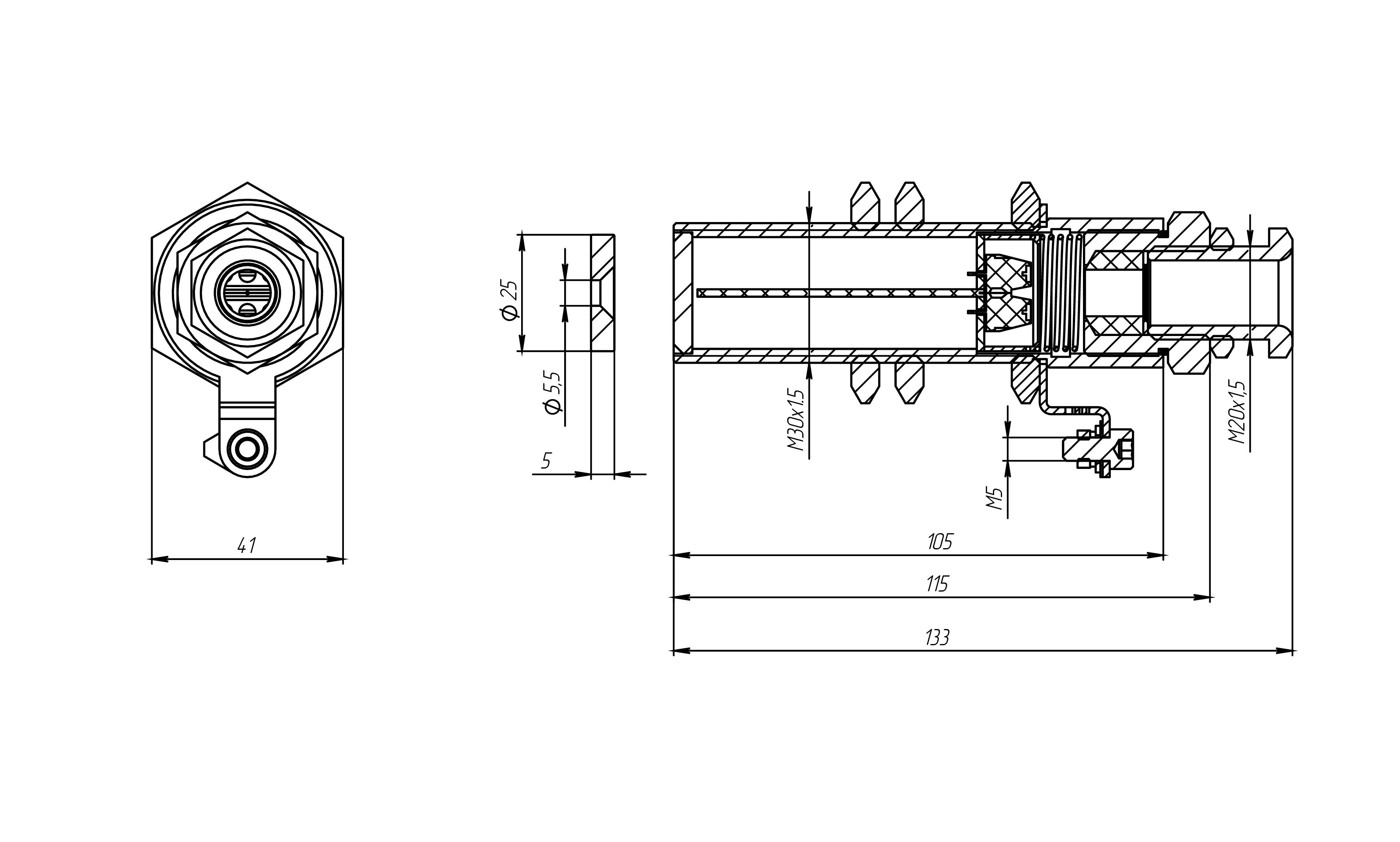 ИО102 Модель 01 – извещатель торцевого типа (концевой выключатель)